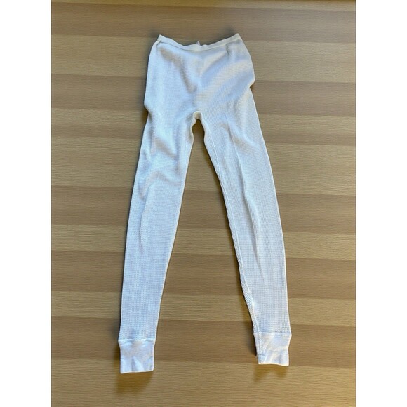 Vintage Lady Arctex Waffle Knit Thermal Pants Medium Cozy Cabincore Loungewear - Picture 1 of 13